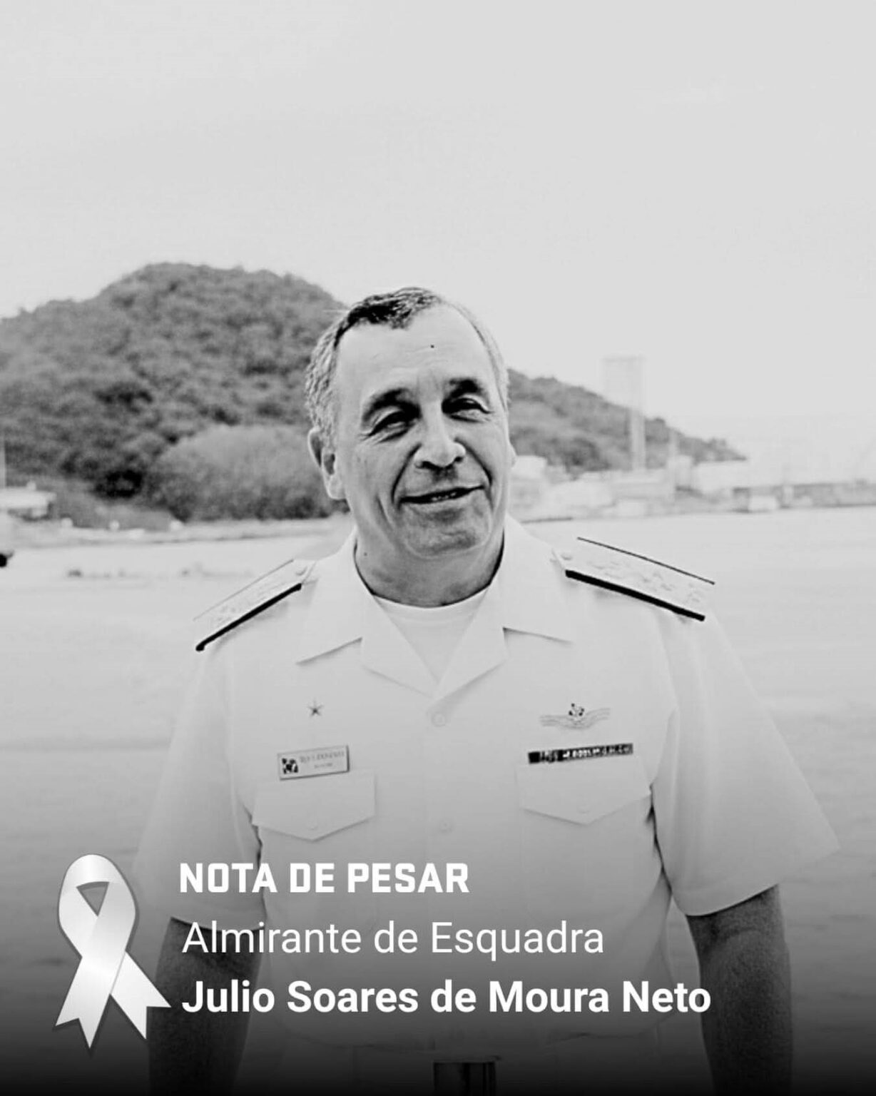 NOTA DE PESAR ALMIRANTE DE ESQUADRA JULIO SOARES DE MOURA NETO