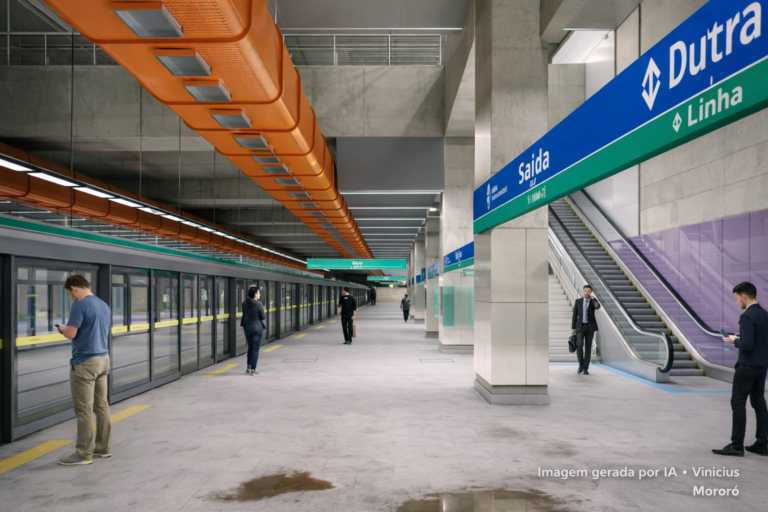 Cetesb autoriza obras de estação que vai integrar linhas do metrô em Guarulhos