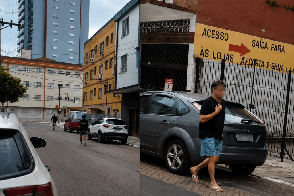 Roubo de corrente em Praia Grande é registrado em vídeo