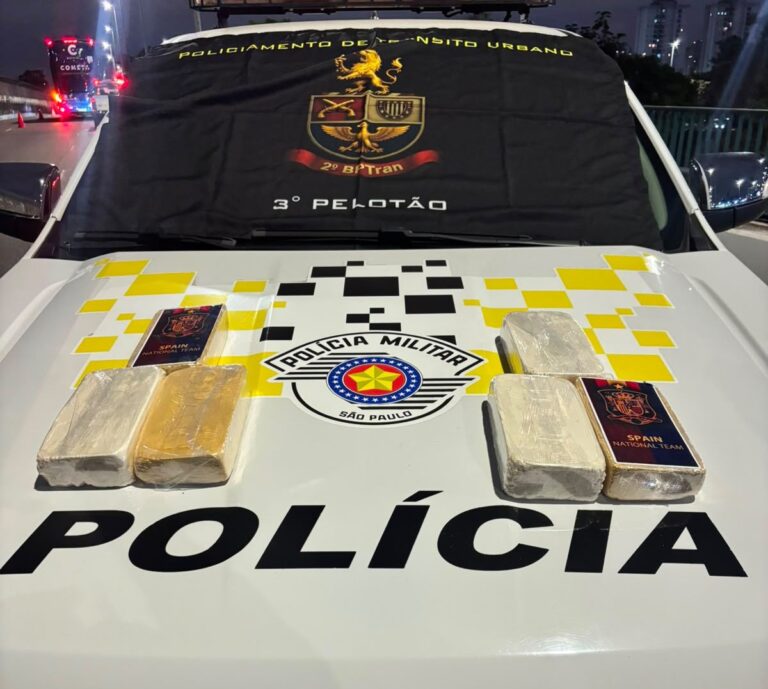 PRISÃO DE TRAFICANTE APREENDE 5,98 KG DE COCAÍNA EM ÔNIBUS INTERESTADUAL