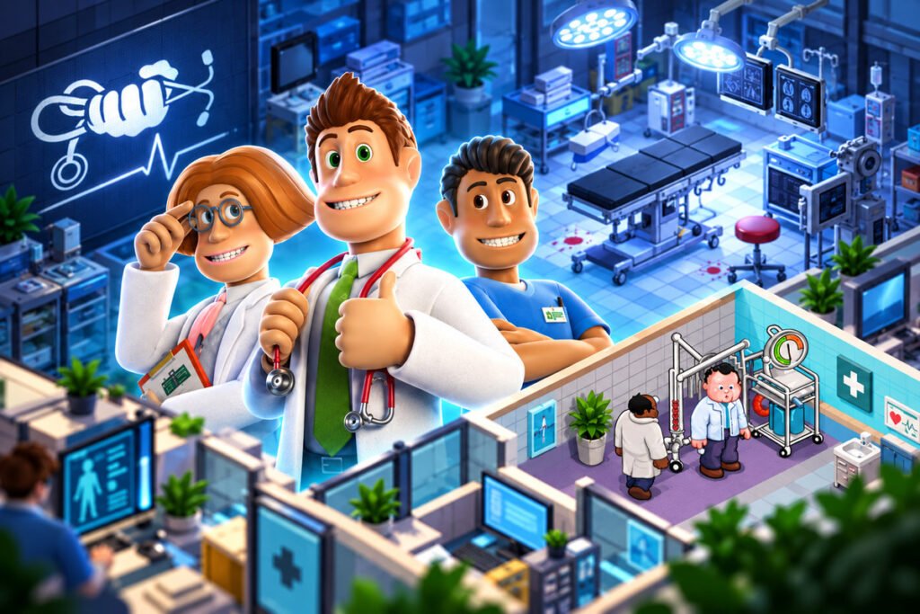 Jogos de simulação de hospital
