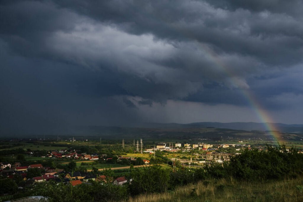 tempestade em assentamento rural