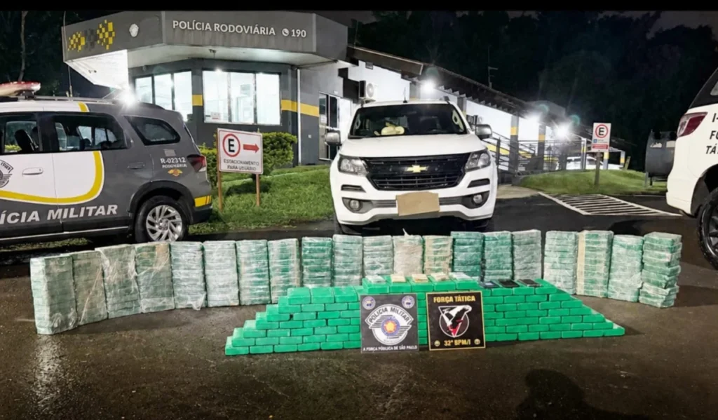 PM Rodoviária e Força Tática apreendem mais de 320 kg de drogas em imóvel na região de Assis