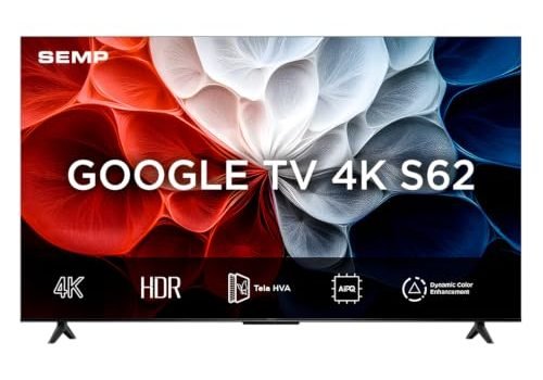 Smart TV Semp 43 Polegadas LED HVA 4K S62