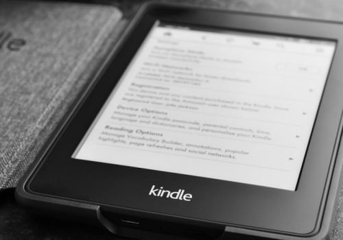 Uma das telas principais do Kindle+, já com o novo nome e o aviso da mudança. Foto:  Amazon/Reprodução