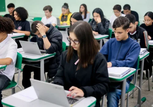 Com as novidades, a Educação de SP já alcança duas metas do PNE (Plano Nacional de Educação) para a primeira etapa do novo plano — os primeiros cinco anos do período 2026-2036  Foto: Divulgação/Governo de SP