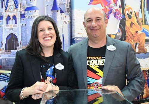 Bruna Bertozzo e Alexander Haim, da Disney Destinations
