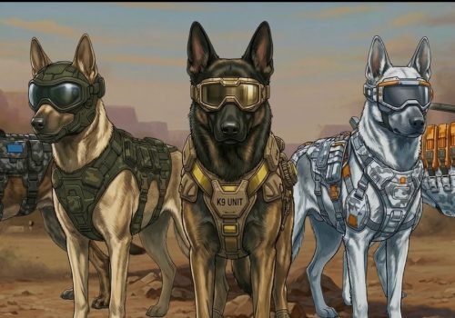 Os primeiros cães geneticamente modificados da Warhound devem iniciar as atividades em 2028. Foto:  Warhound/Divulgação