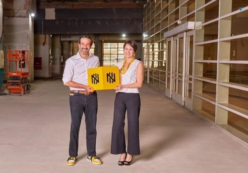 Benjamin Ramalho, responsável pela franquia do Time Out Market na América Latina, e Thais Souza Nicolau, da Nomad