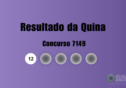 Veja na matéria os números sorteados do concurso 7149 da Quina - Imagem: Olhar Digital
