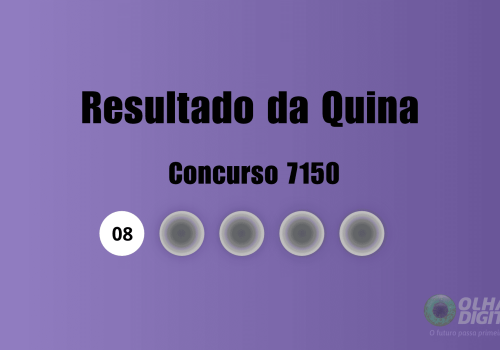 Veja na matéria os números sorteados do concurso 7150 da Quina - Imagem: Olhar Digital