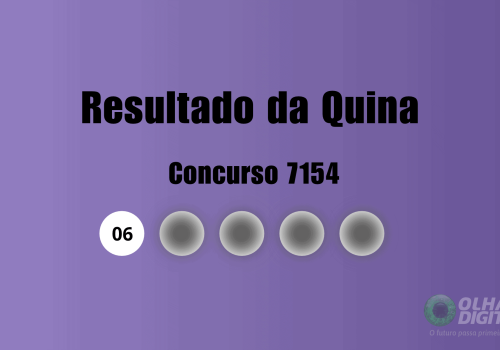 Veja na matéria os números sorteados do concurso 7154 da Quina - Imagem: Olhar Digital