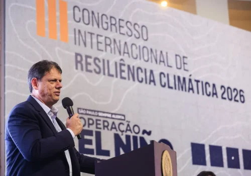 A estratégia de adaptação climática do Estado reúne R$ 29 bilhões em investimentos até 2029. Foto: Divulgação/ Governo de São Paulo.